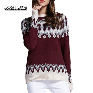 JOGTUME Women Knitted