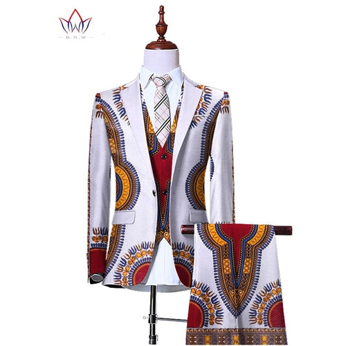 (Jacket+Vest+Pants)Blazers for Men