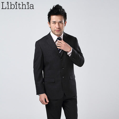 (Jacket+pant+tie) Men's Thick