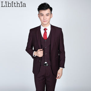 (Jacket+pant+tie) Mens Formal