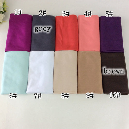 Jersey Hijabs Plain