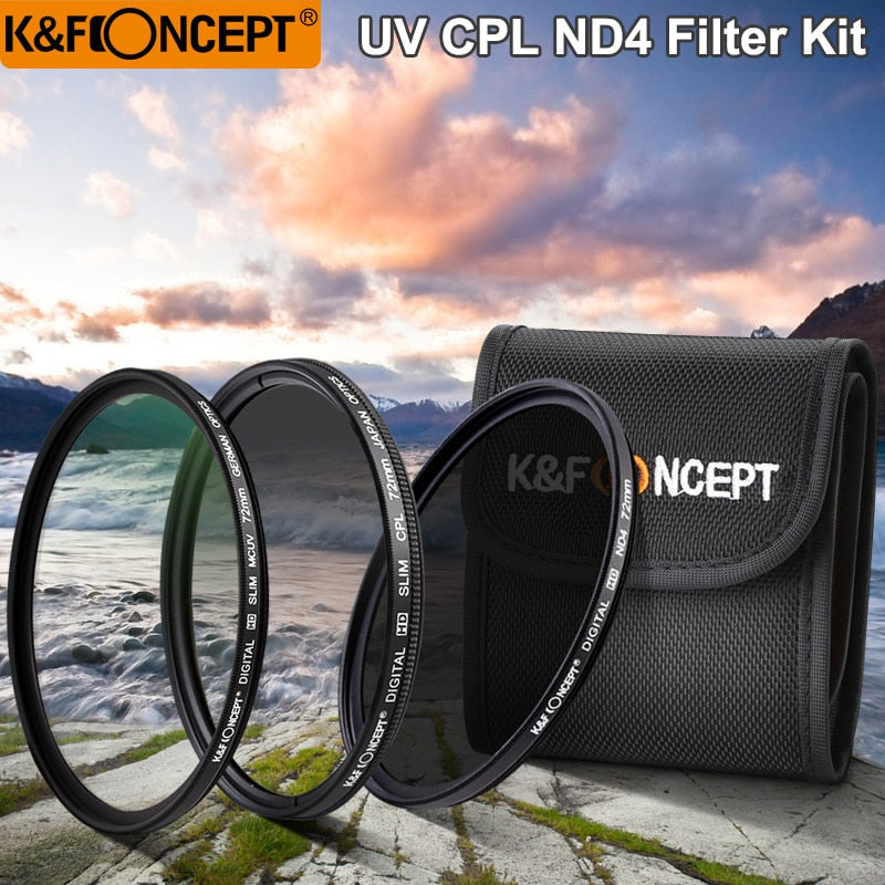 K&F CONCEPT UV+CPL+ND4