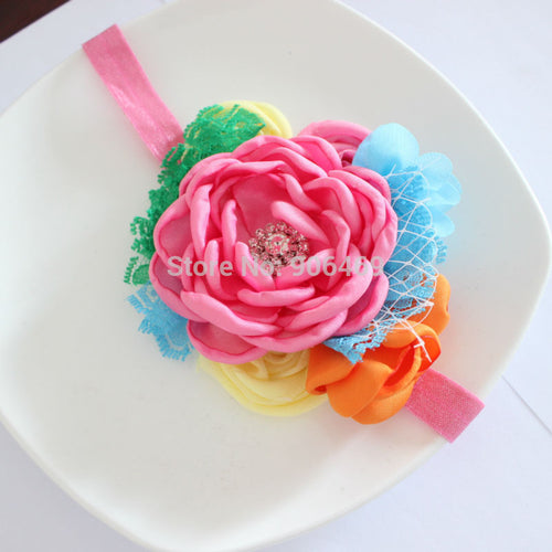 Kids hair Flower