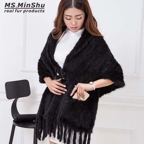 Knitted Mink Fur