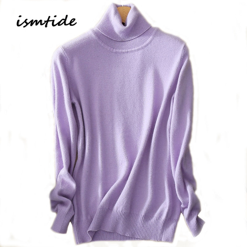 Knitted Sweater Turtleneck