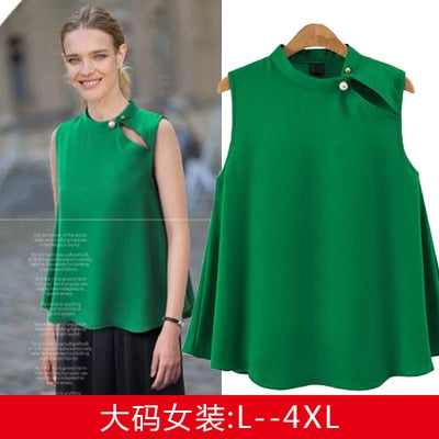 Korean fashion Sleeveless