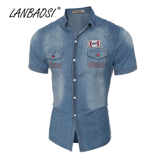 LANBAOSI Men Casual
