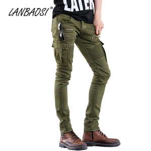 LANBAOSI Men's Jeans