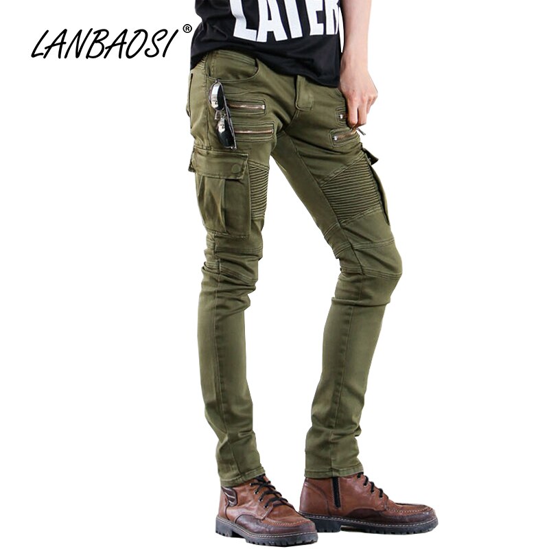 LANBAOSI Men's Jeans
