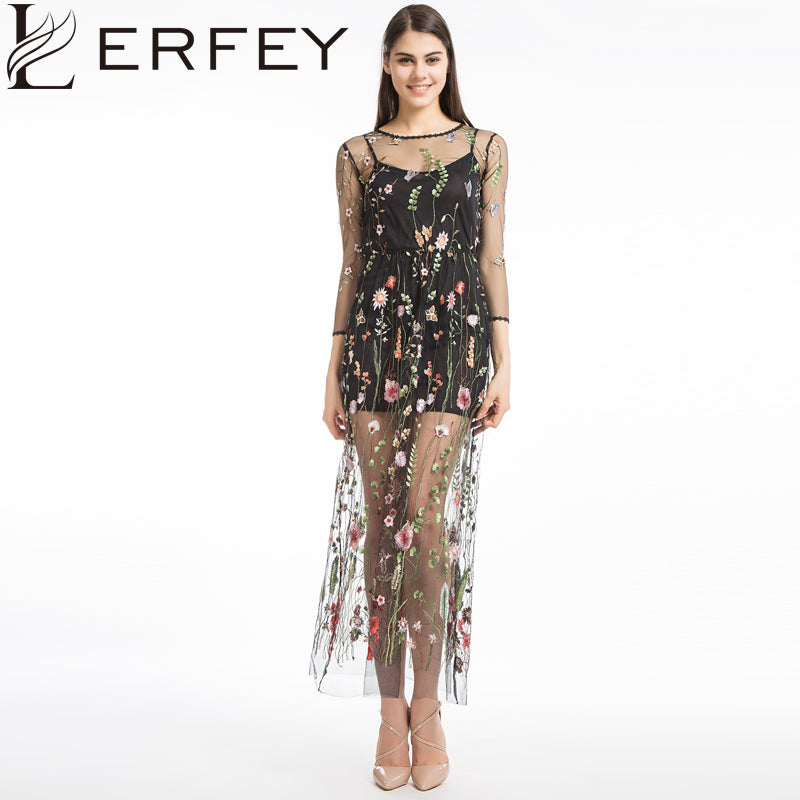 LERFEY Women Embroidery