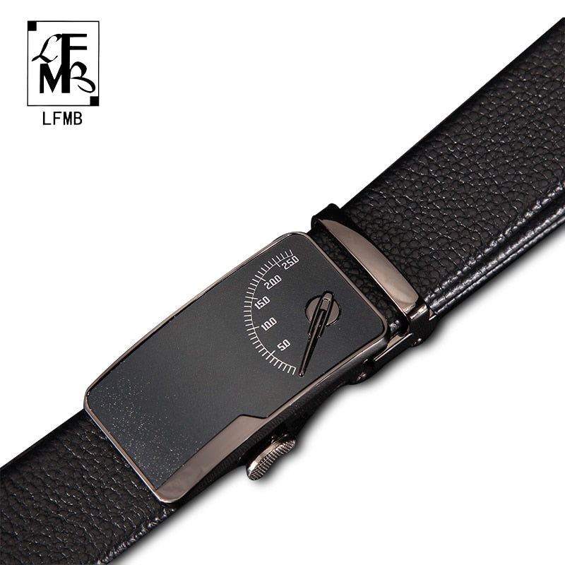[LFMB]leather belt men