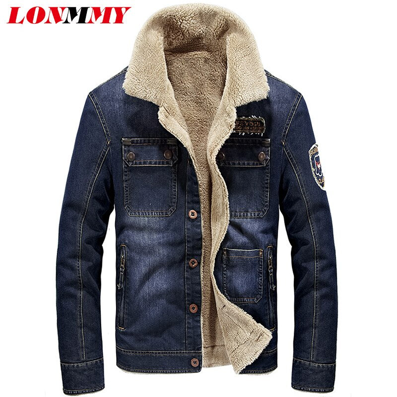LONMMY M-4XL Denim
