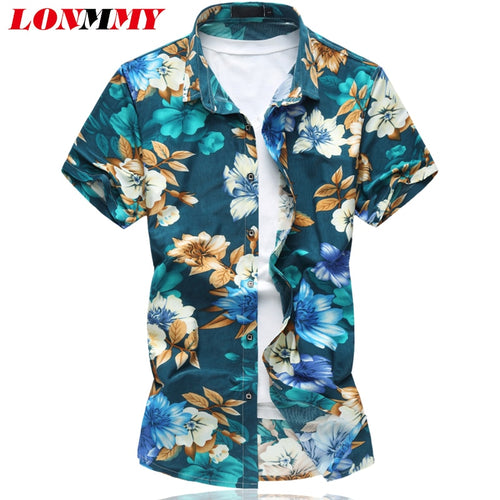 LONMMY M-6XL Floral