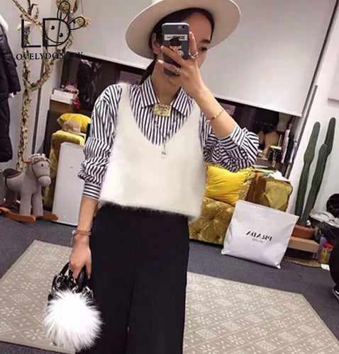 LOVELYDONKEY mink cashmere