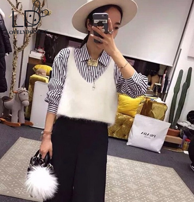 LOVELYDONKEY mink cashmere