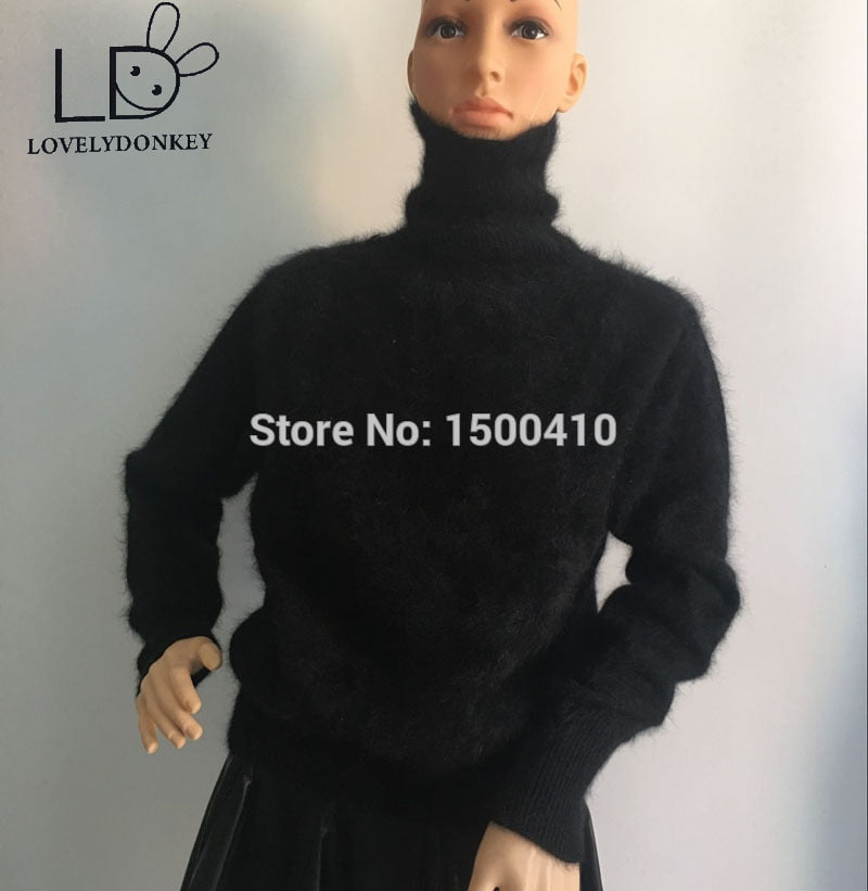 LOVELYDONKEYNewmink cashmere sweater