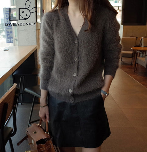 LOVELYDONKEYPure mink cashmere