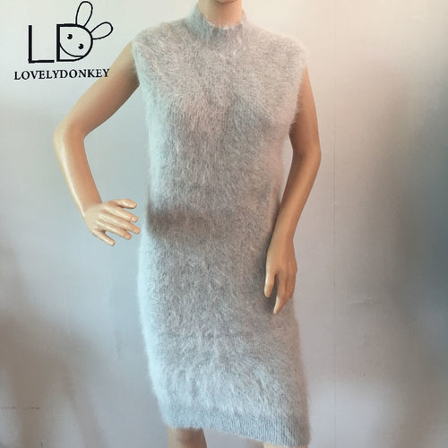 LOVELYDONKEYgenuine mink cashmere