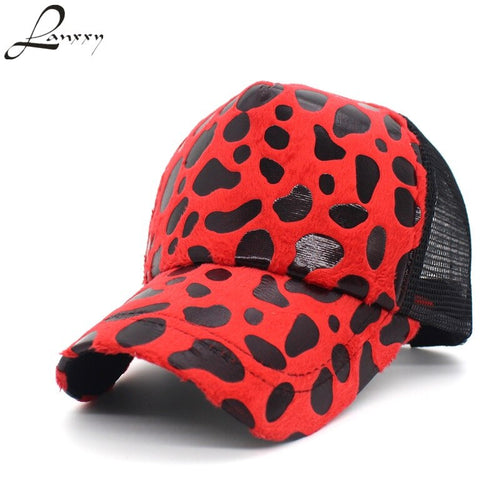 Lanxxy Leopard Caps