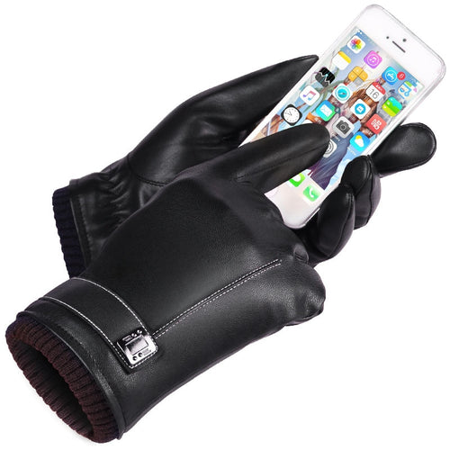 Leather Gloves Men's