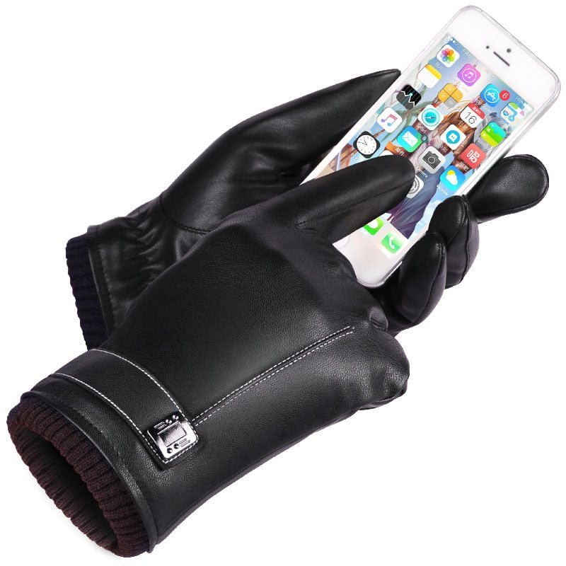 Leather Gloves Men's