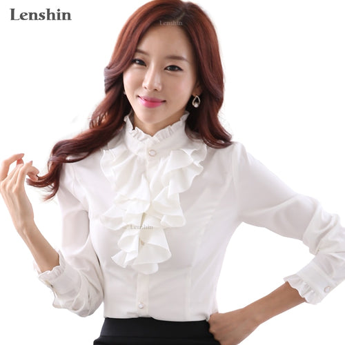 Lenshin White Blouse