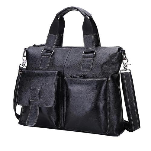 Lichee leather shoulder