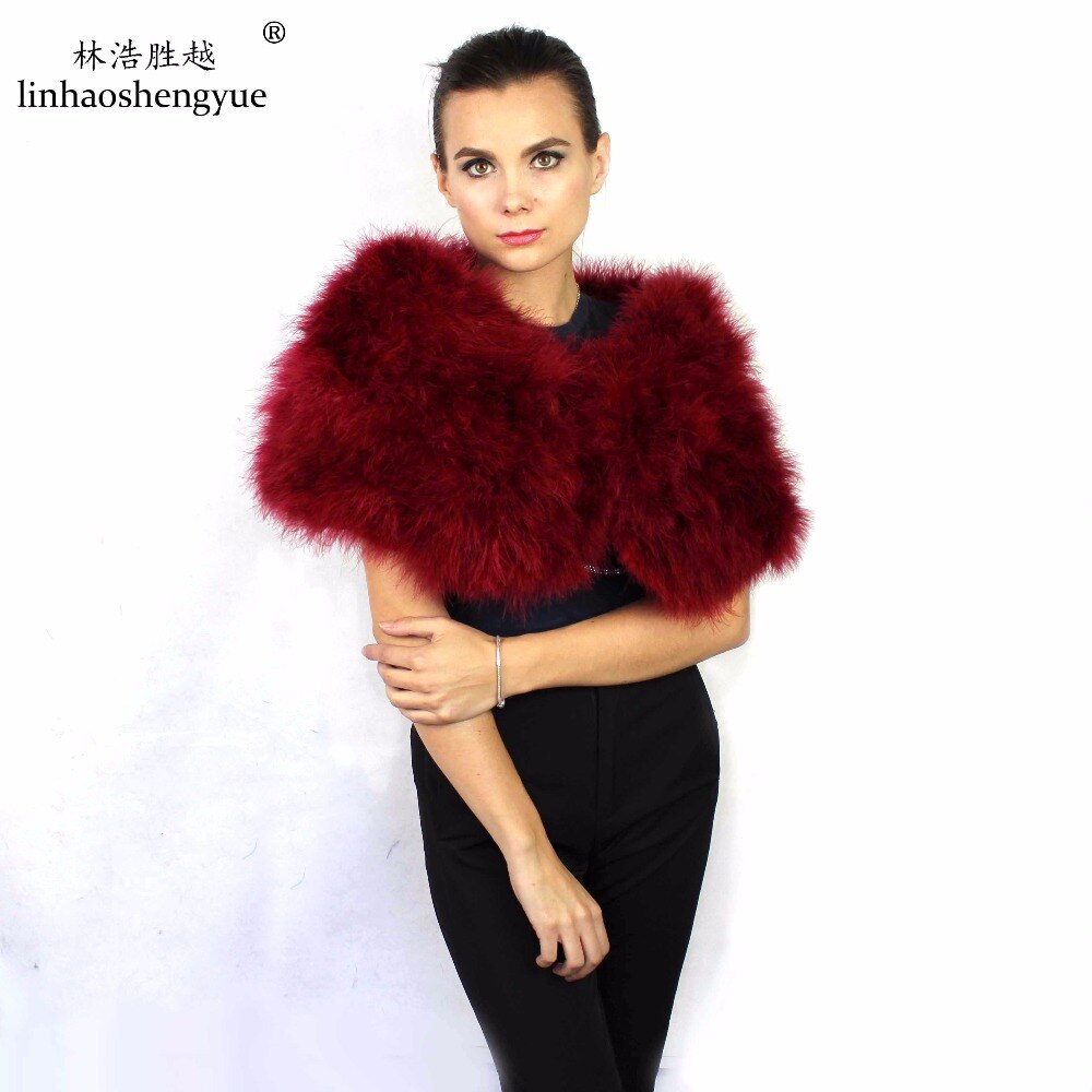 Linhaoshengyue Ostrich hair