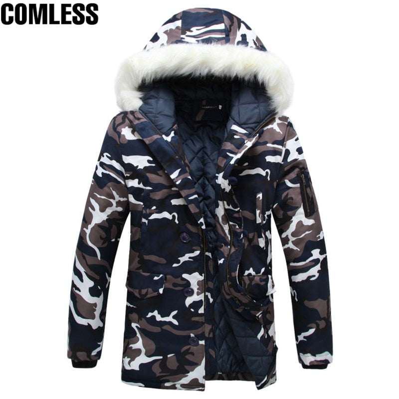 Long Camouflage Jacket