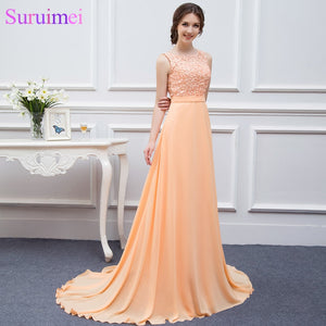 Long Chiffon Bridesmaid