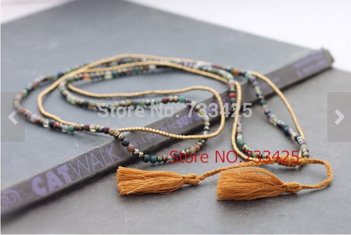 Long brown Tassel
