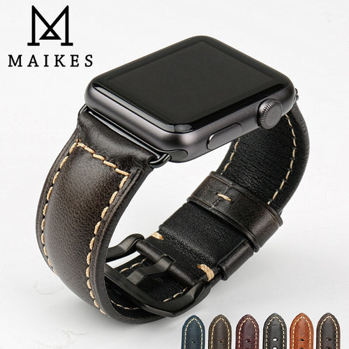 MAIKES Genuine leather