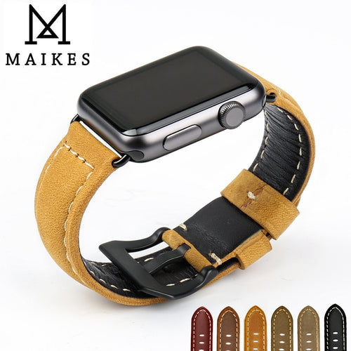MAIKES genuine leather