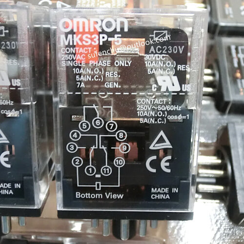MKS3P-5 COIL:AC230V COIL:DC24V