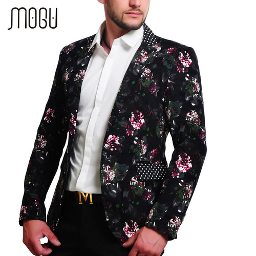 MOGU Mens Floral
