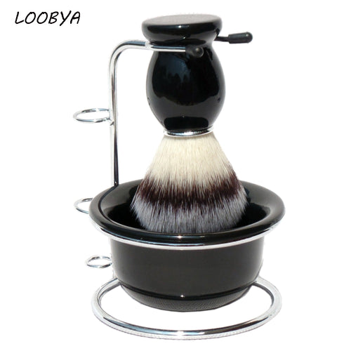 Man Shaving Brush