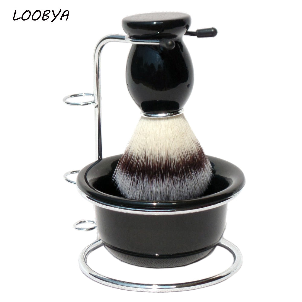 Man Shaving Brush