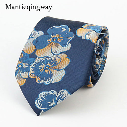 Mantieqingway Jacquard Blue