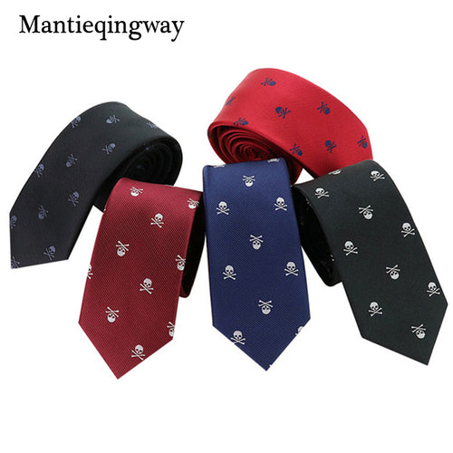 Mantieqingway Skull Tie