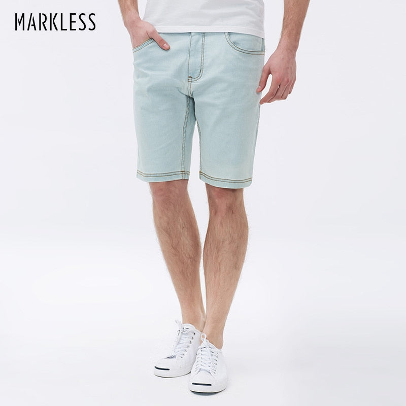 Markless Denim Shorts