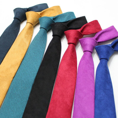 Matte Suede Tie