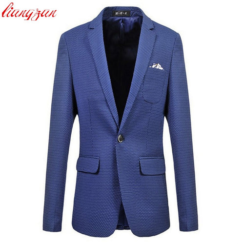 Men Dot Blazer