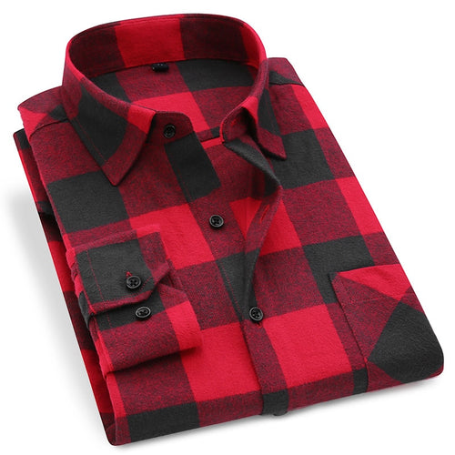 Men Flannel Plaid