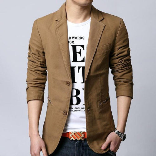 Men blazer spring
