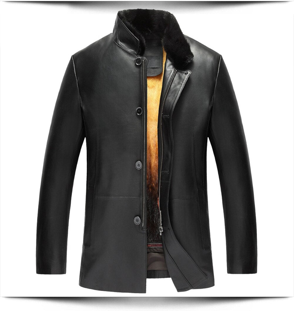 Men's Removable Mink