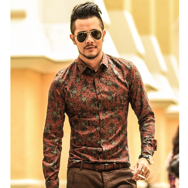 Men shirt Floral