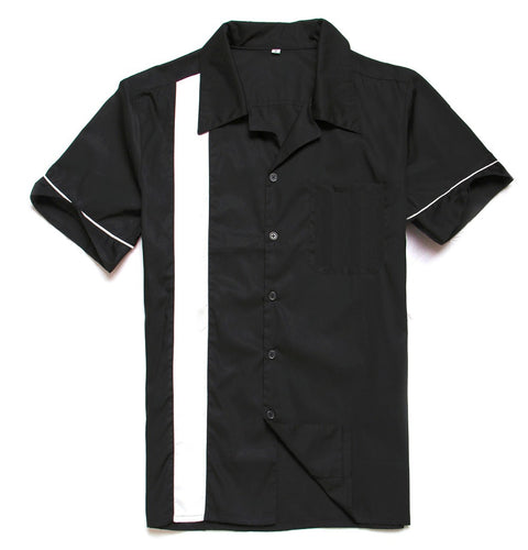 Mens Black White