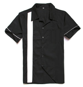Mens Black White
