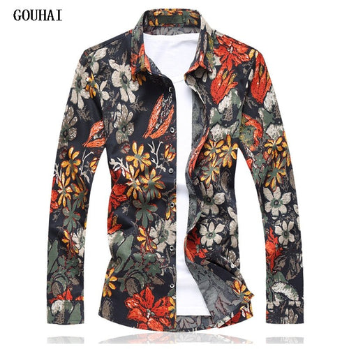 Mens Shirts Floral