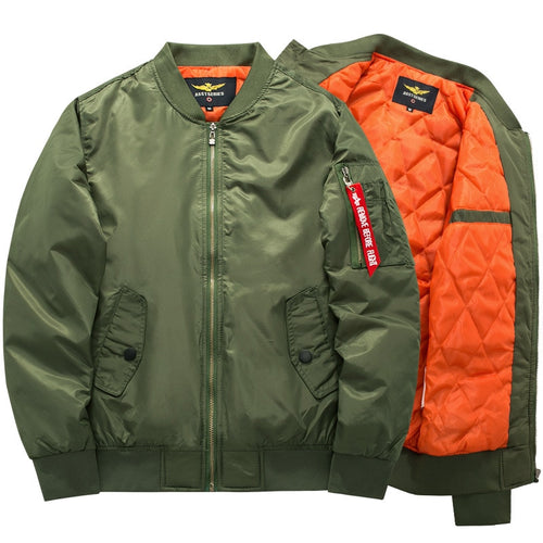 Mens Solid Bomber